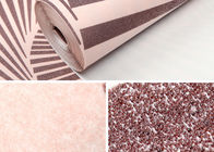Technologie van de Verspreidingsparels van het woonkamer de Moderne Verwijderbare Behang Roze Mauve