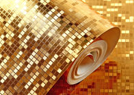 Het waterdichte Behang van het Luxedecor met Gouden Foliemateriaal, het Certificaat van Ce ISO