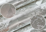 Vochtbestendig Modern Verwijderbaar Behang met Zilveren Geometrisch Patroon