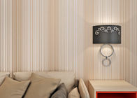 Het donkere Roze Behang van het Huisdecor/Woonkamer Gestreept Behang met Gedrukte Oppervlaktebehandeling