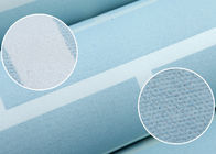 Blauwe Zelfklevende 3D Baksteeneffect Gekleefde Behang niet Geweven Materialen, pre -