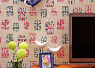 Modern Lounge Wallpaper / Modern Self Adhesive Wallpaper With 3D Rotary Printing