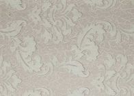 Colorful Floral Non woven European Style Wallpaper room design Wet embossed