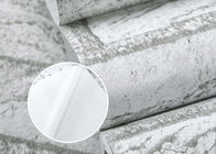 Grijsachtige Witte Kleurenbaksteen die Zelfklevende Behang Moderne Stijl voor Woonkamer drukken