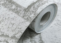 Grijsachtige Witte Kleurenbaksteen die Zelfklevende Behang Moderne Stijl voor Woonkamer drukken