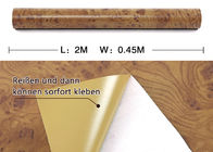 Duurzame Houten Korrel die Modern Zelfklevend Behang van pvc, 0.45*10M drukken
