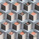3D het Huisbehang van manierpvc voor het Patroonontwerp van Woonkamergermetric