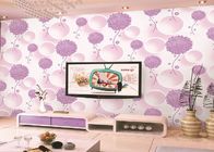 De Slaapkamerbehang van de Unisex-Kinderen van de hitteisolatie voor Decoratie Bloemenpatroon