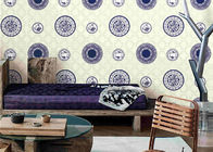 Blauwe en Witte Porseleinzaal van de Decoratie Aziatische Geïnspireerde Behang/Muur Bekledingen